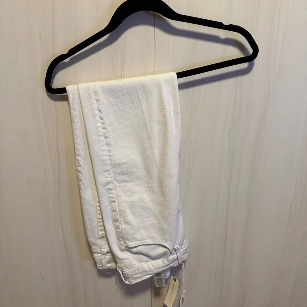 Good American White Good Straight High-Rise Jeans Size 8 NWT - Picture 4 of 6